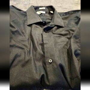 Classic Black Button-Up Shirt